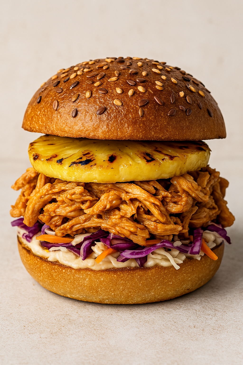 PULLED CHICKEN BURGER
